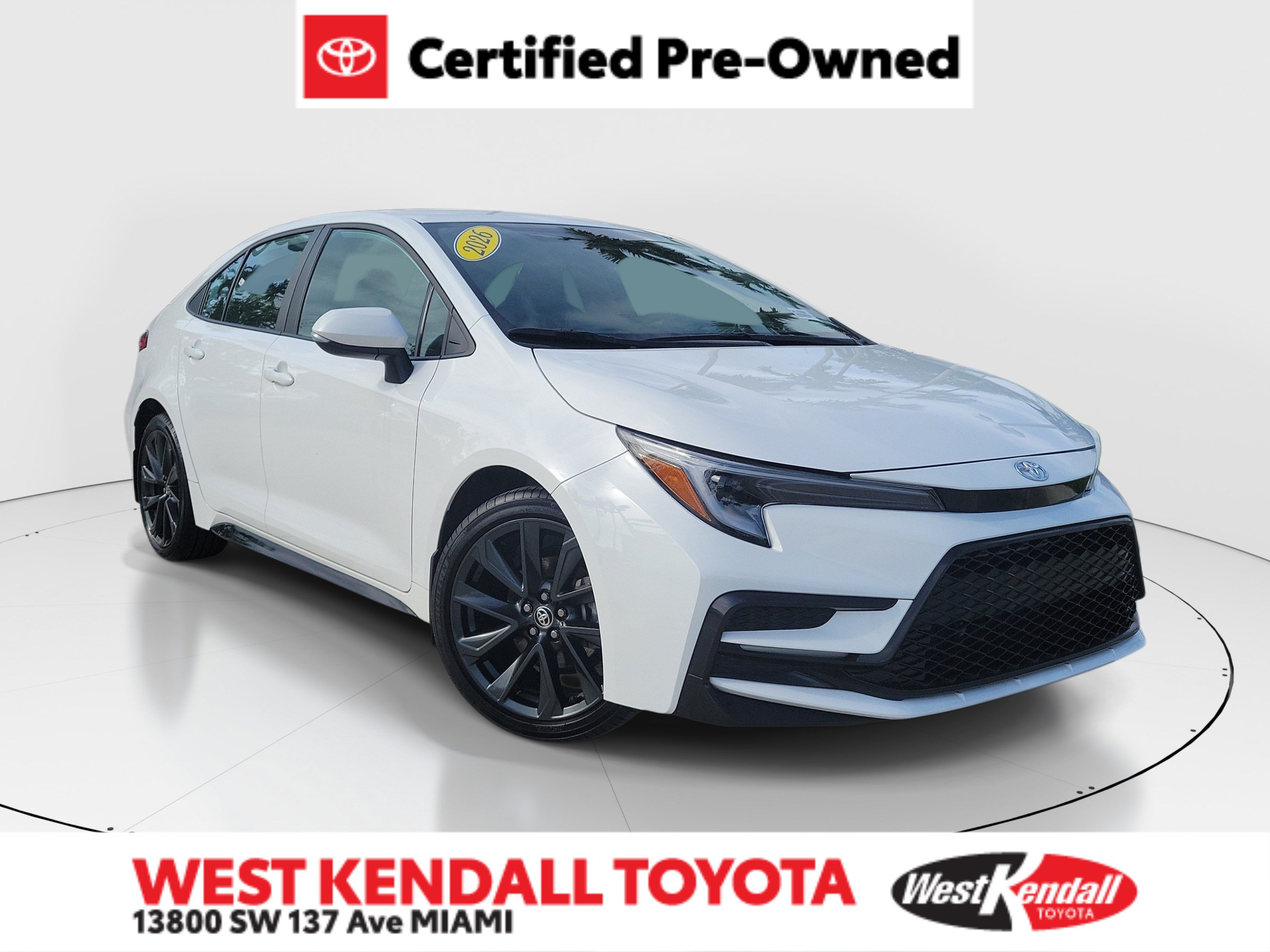 Certified 2026 Toyota Corolla SE