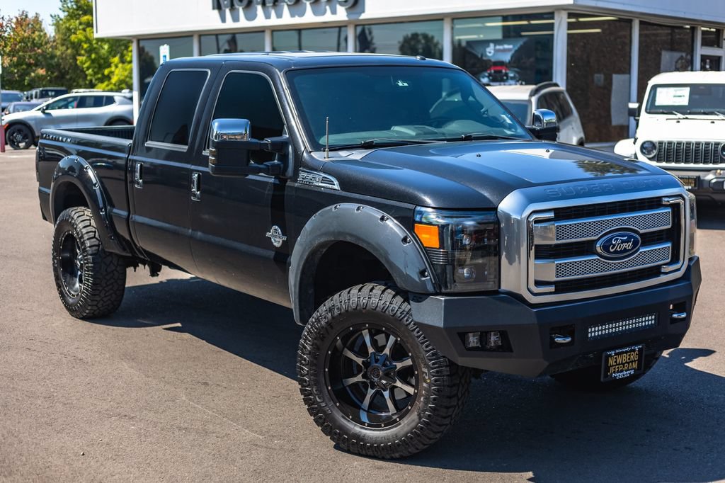 Used 2014 Ford F350 Platinum AWD/4WD image 2