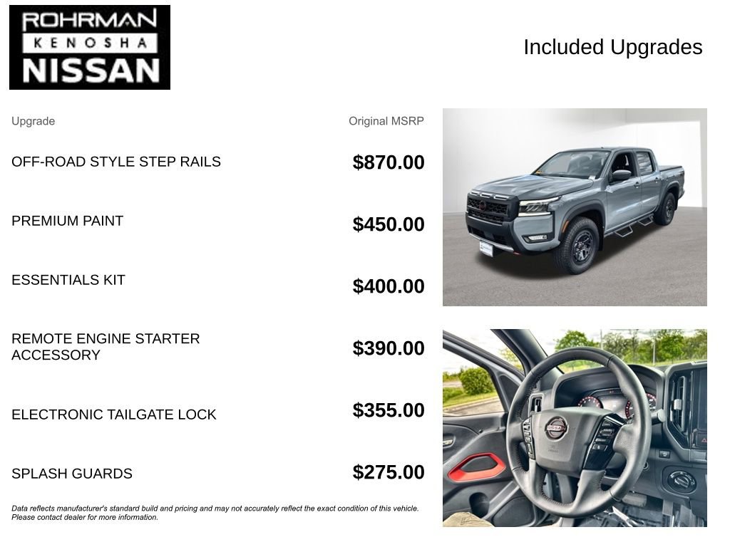Used 2025 Nissan Frontier PRO-4X AWD/4WD image 4