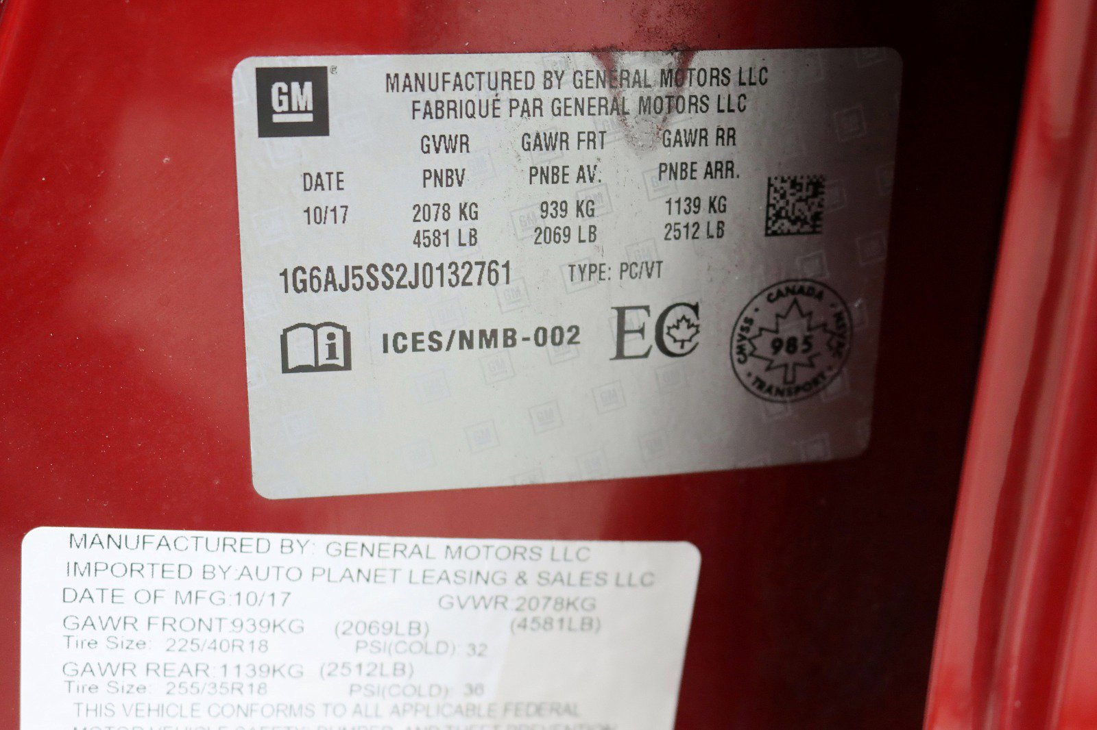 Used 2018 Cadillac ATS Premium Performance image 40