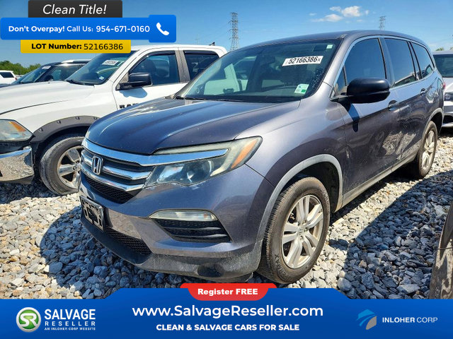 Used 2017 Honda Pilot LX image 1
