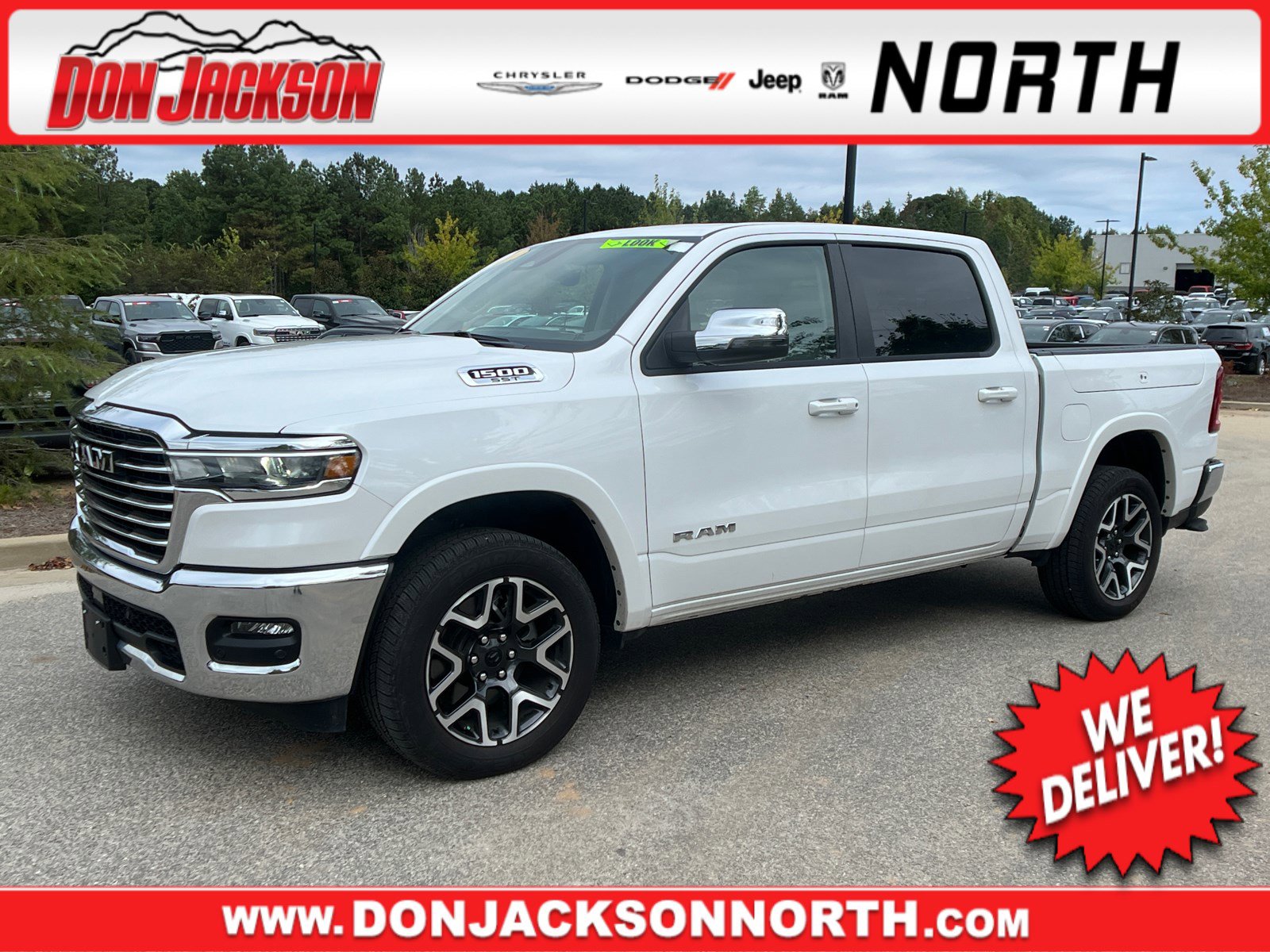 Certified 2025 RAM 1500 Laramie w/ Bed Utility Group