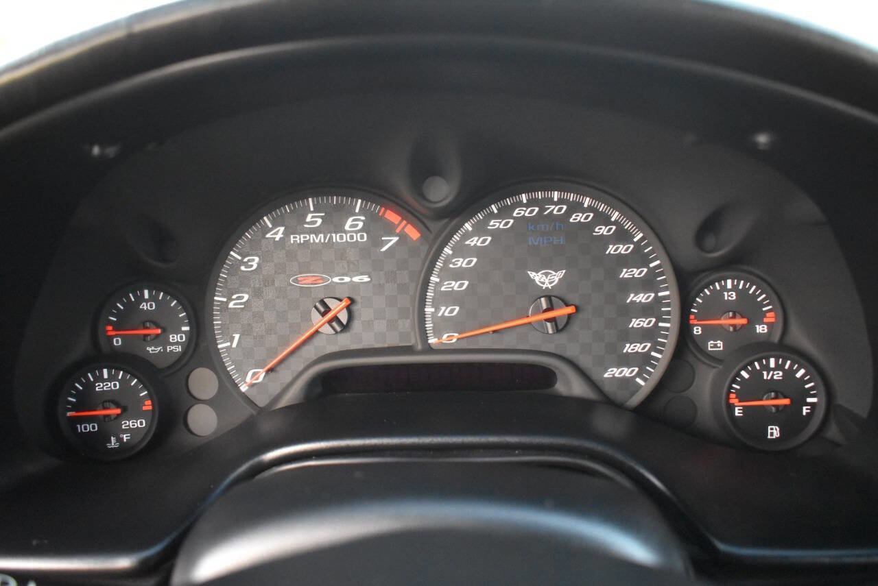 Used 2003 Chevrolet Corvette Z06 w/ Memory Package, 3 Drivers RWD image 82