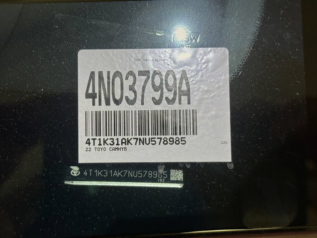 Used 2022 Toyota Camry XSE w/ Navigation Upgrade Package FWD image 35