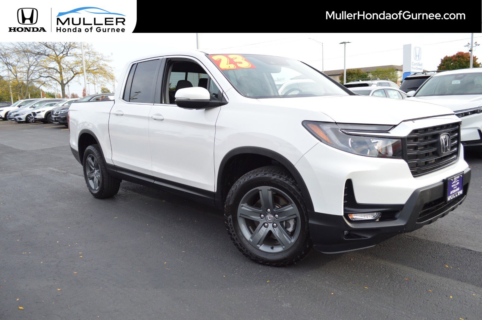 Certified 2023 Honda Ridgeline RTL