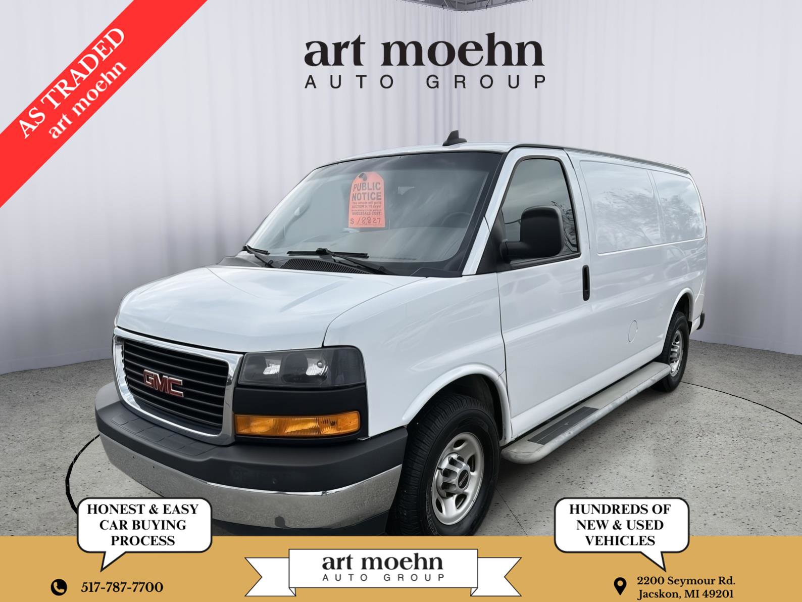 Used 2021 GMC Savana 2500 w/ Driver Convenience Package