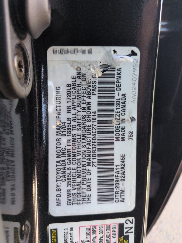 Used 2004 Toyota Corolla LE FWD image 28