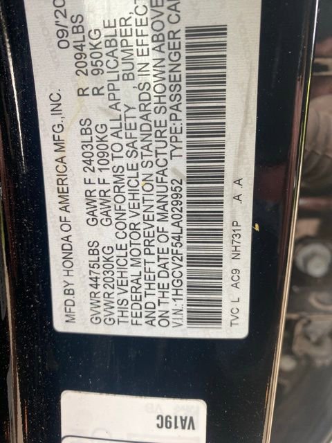 Used 2020 Honda Accord EX-L image 29