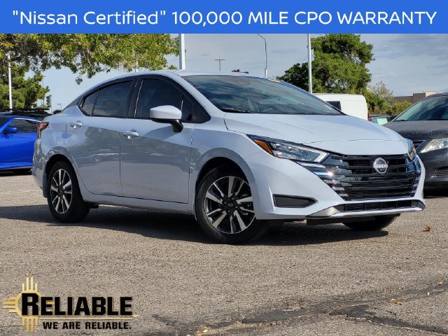 Certified 2025 Nissan Versa SV w/ Trunk Package