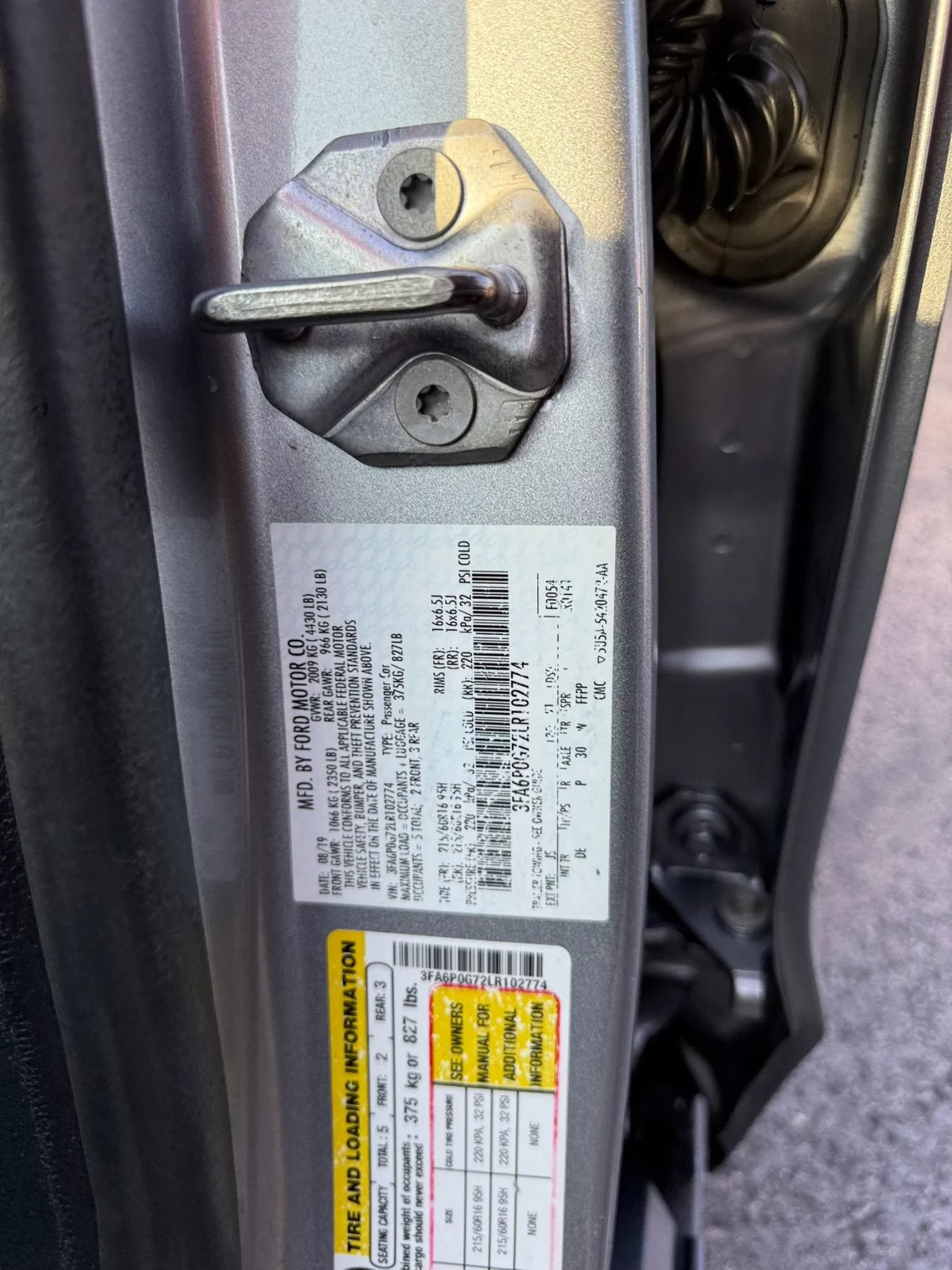 Used 2020 Ford Fusion S FWD image 40