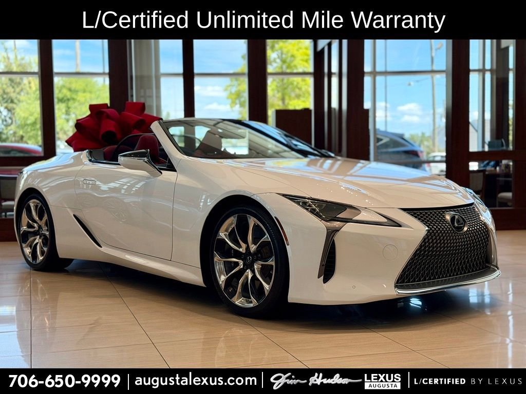 Used 2023 Lexus LC 500 Convertible w/ Touring Package RWD image 1