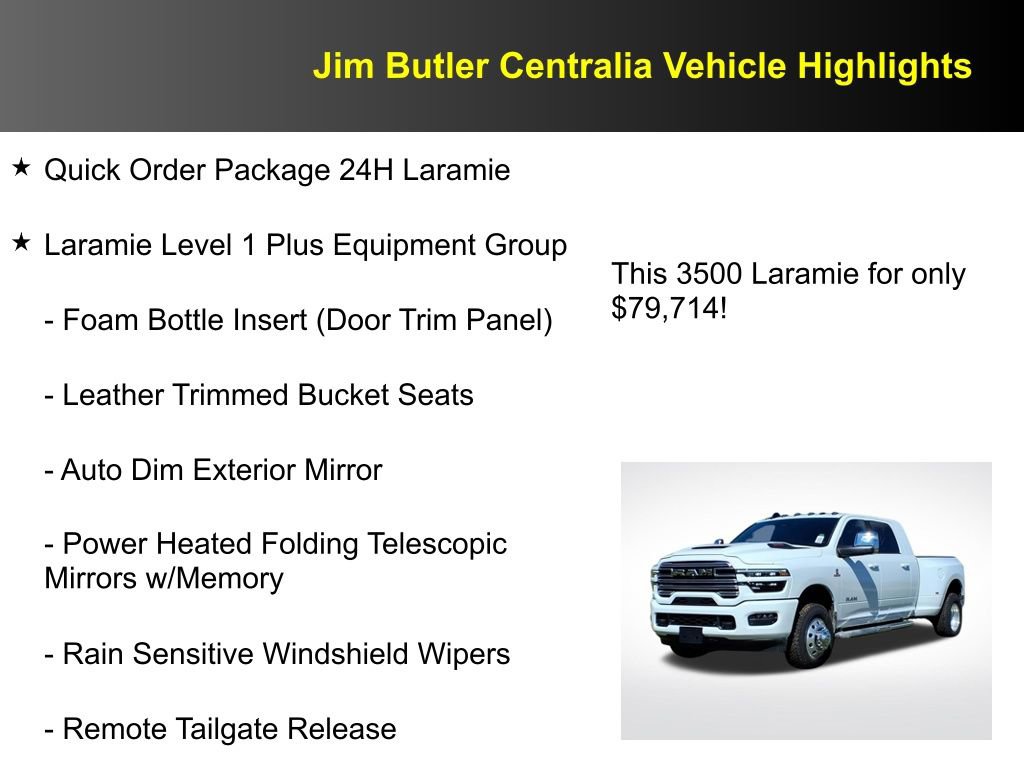 New 2026 RAM 3500 Laramie w/ Max Tow Package image 8
