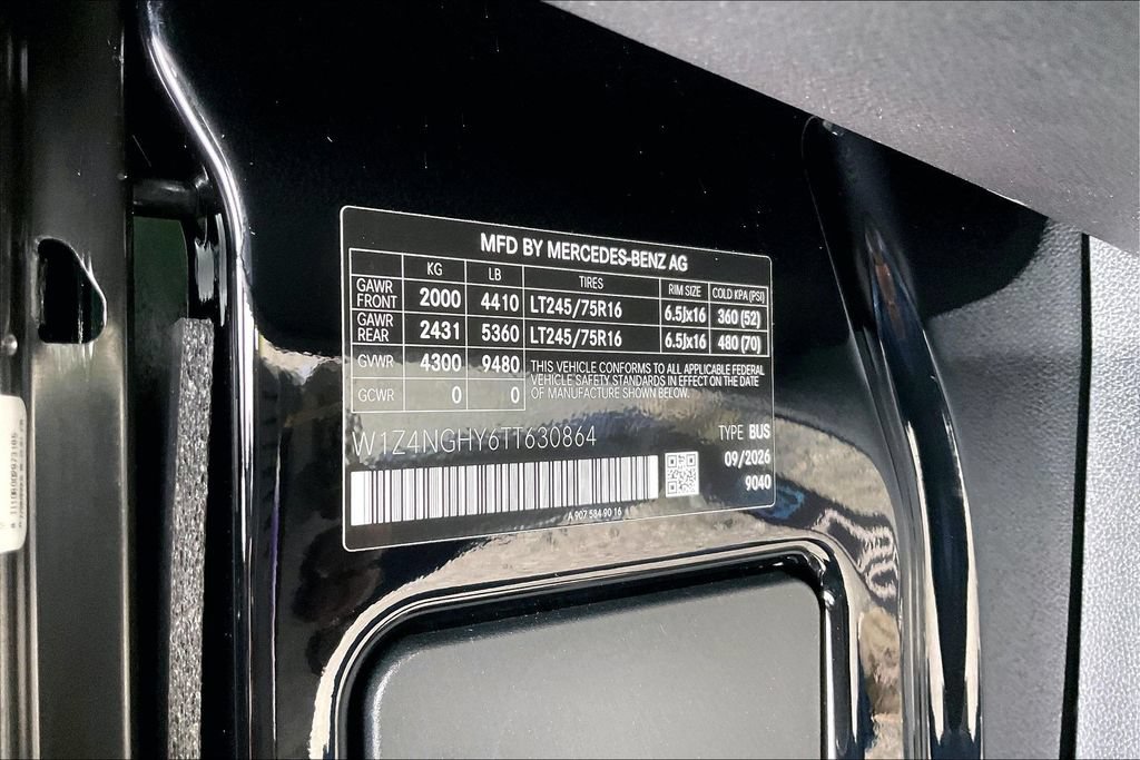 New 2026 Mercedes-Benz Sprinter 2500 image 12