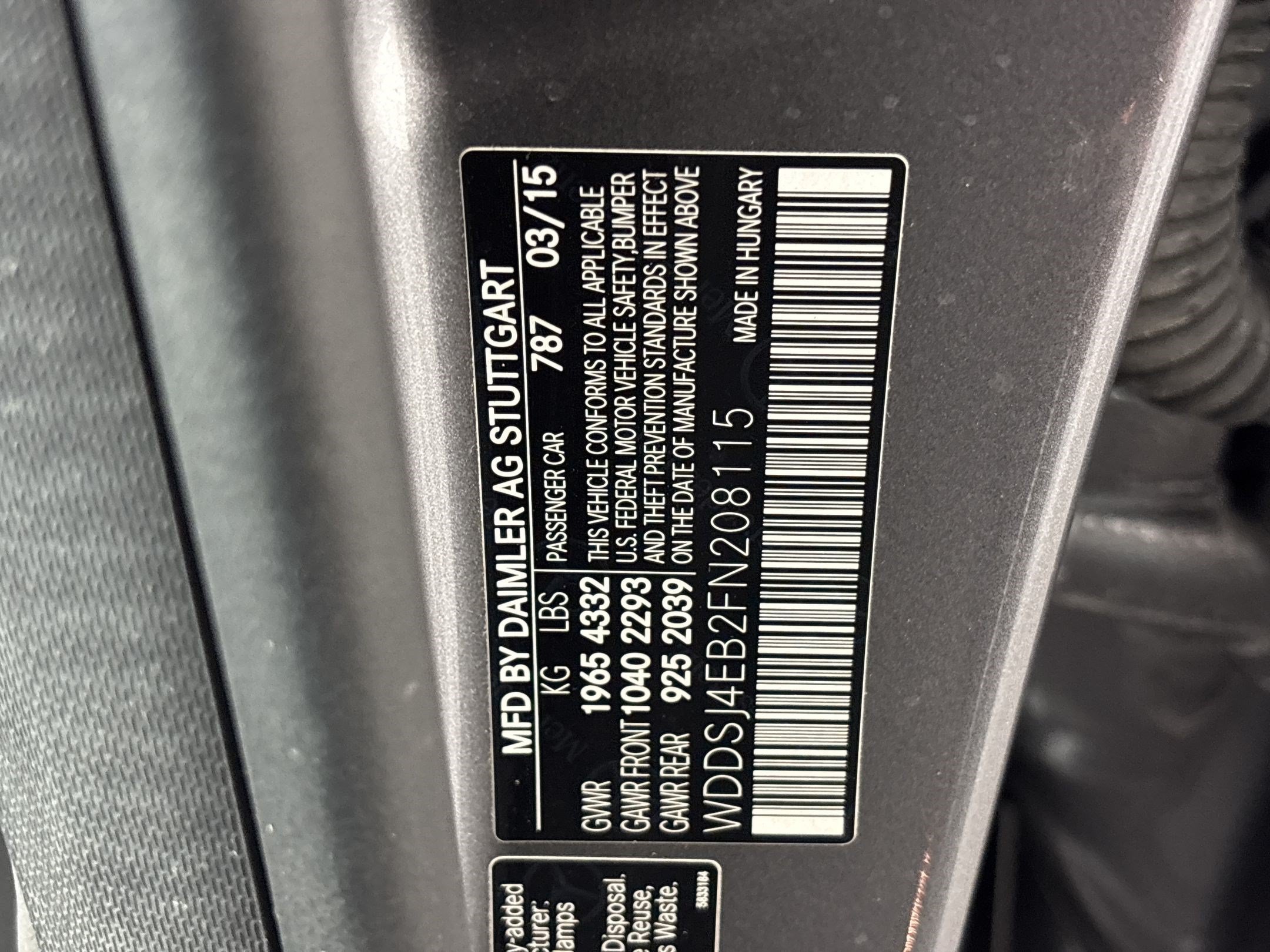 Used 2015 Mercedes-Benz CLA 250 image 18