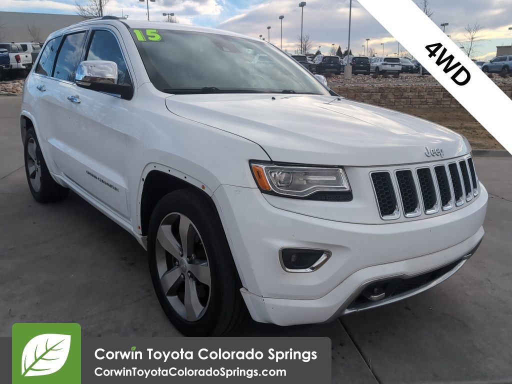 Used 2015 Jeep Grand Cherokee Overland w/ Advanced Technology Group 360° Tour