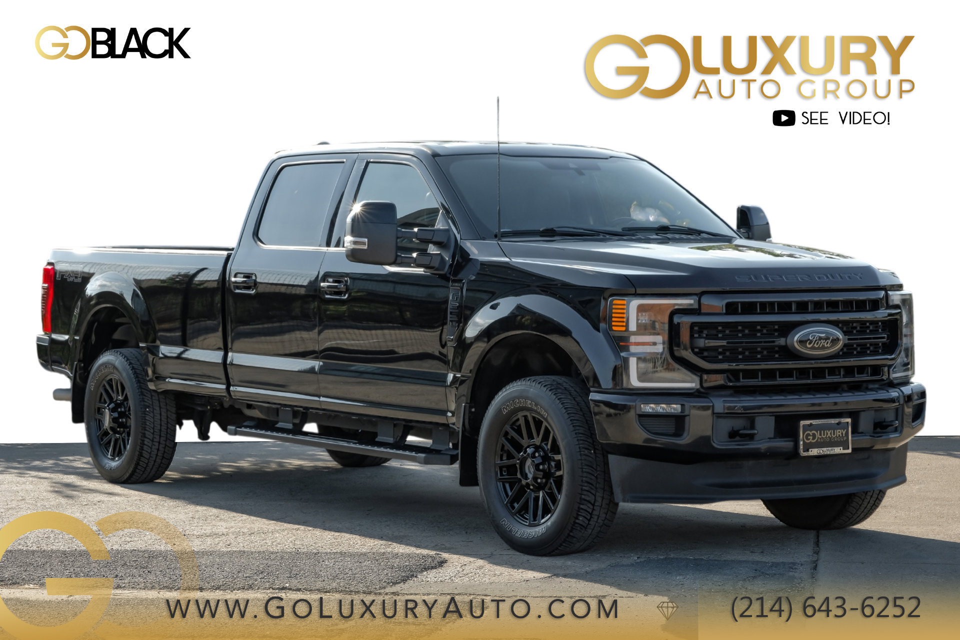 Used 2022 Ford F350 Lariat w/ Black Appearance Package