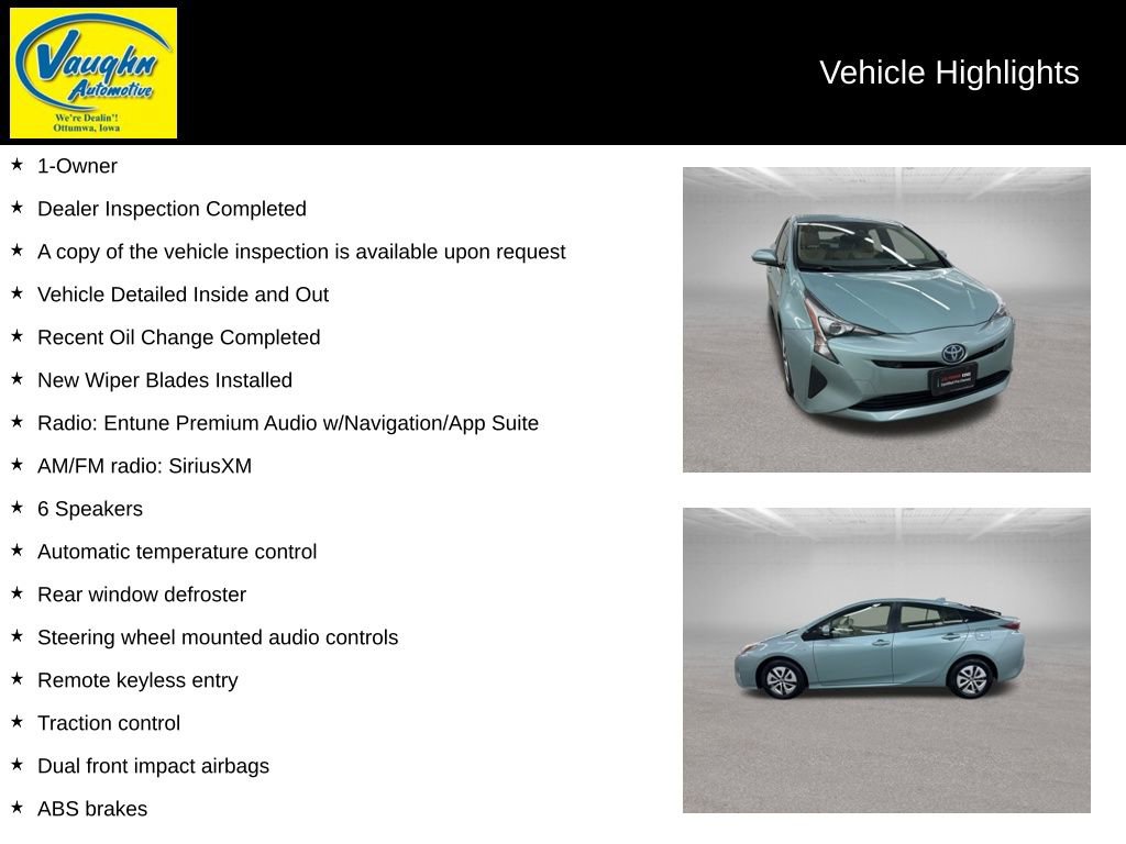 Used 2017 Toyota Prius Three image 2