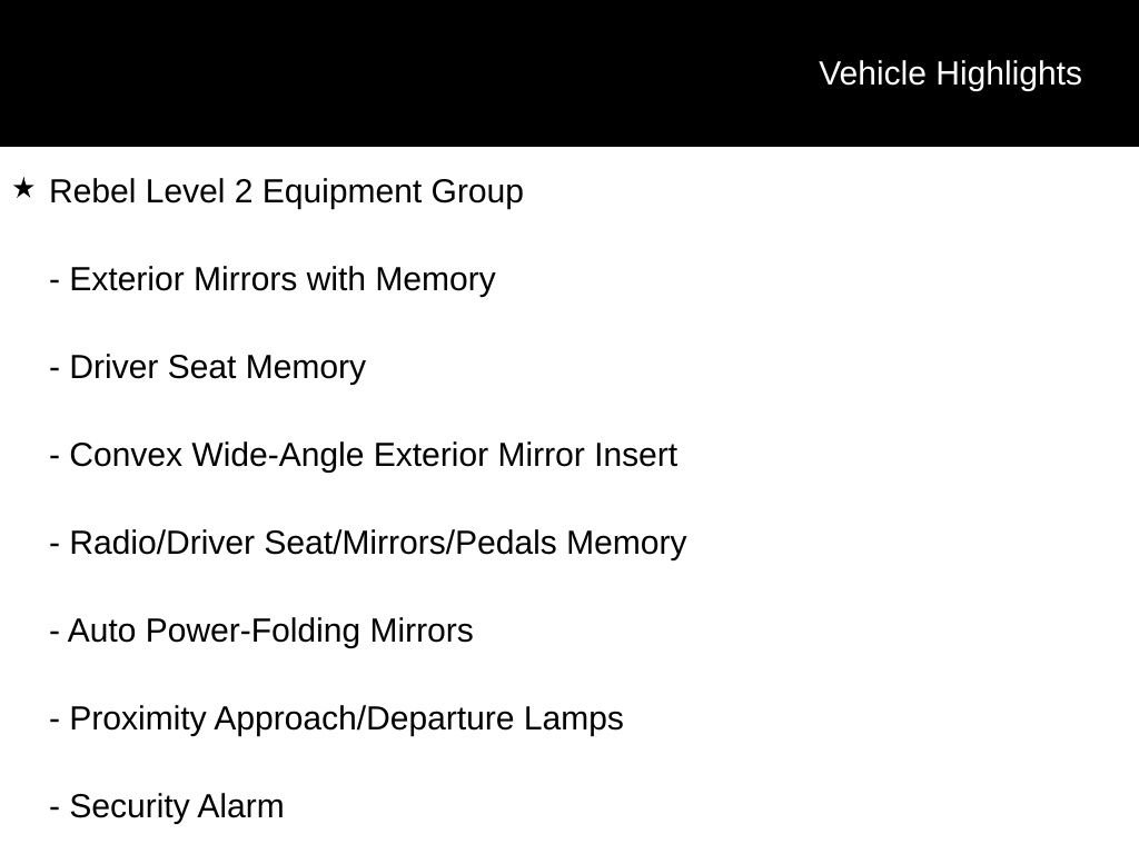 New 2026 RAM 1500 Rebel w/ Advanced Safety Group II image 33