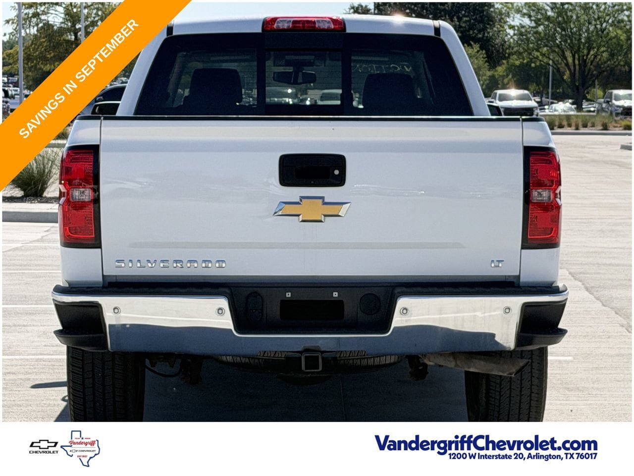 Used 2017 Chevrolet Silverado 1500 LT w/ Texas Edition RWD image 5