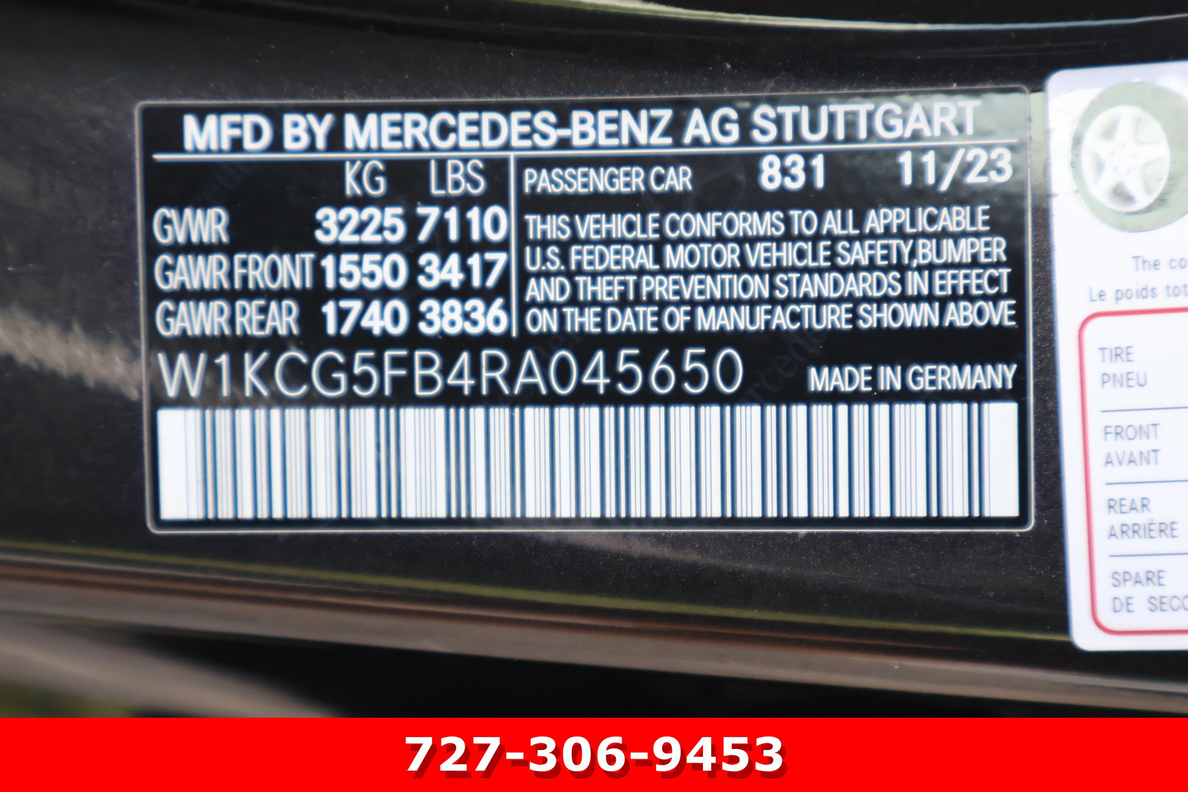 Certified 2024 Mercedes-Benz EQS AMG 4MATIC image 30