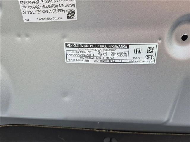 New 2026 Honda Accord SE image 18