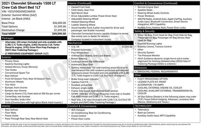 Used 2021 Chevrolet Silverado 1500 LT image 5