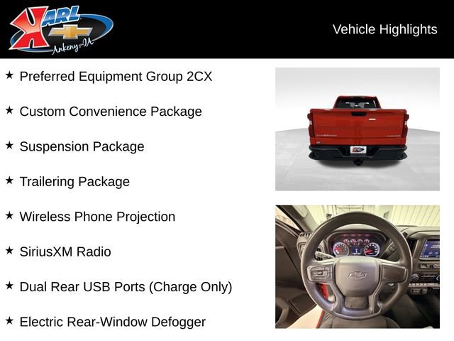 Certified 2022 Chevrolet Silverado 1500 Custom Trail Boss image 2