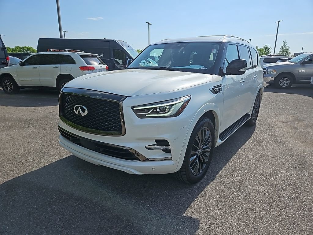 Used 2021 INFINITI QX80 Premium Select w/ Cargo Package image 3