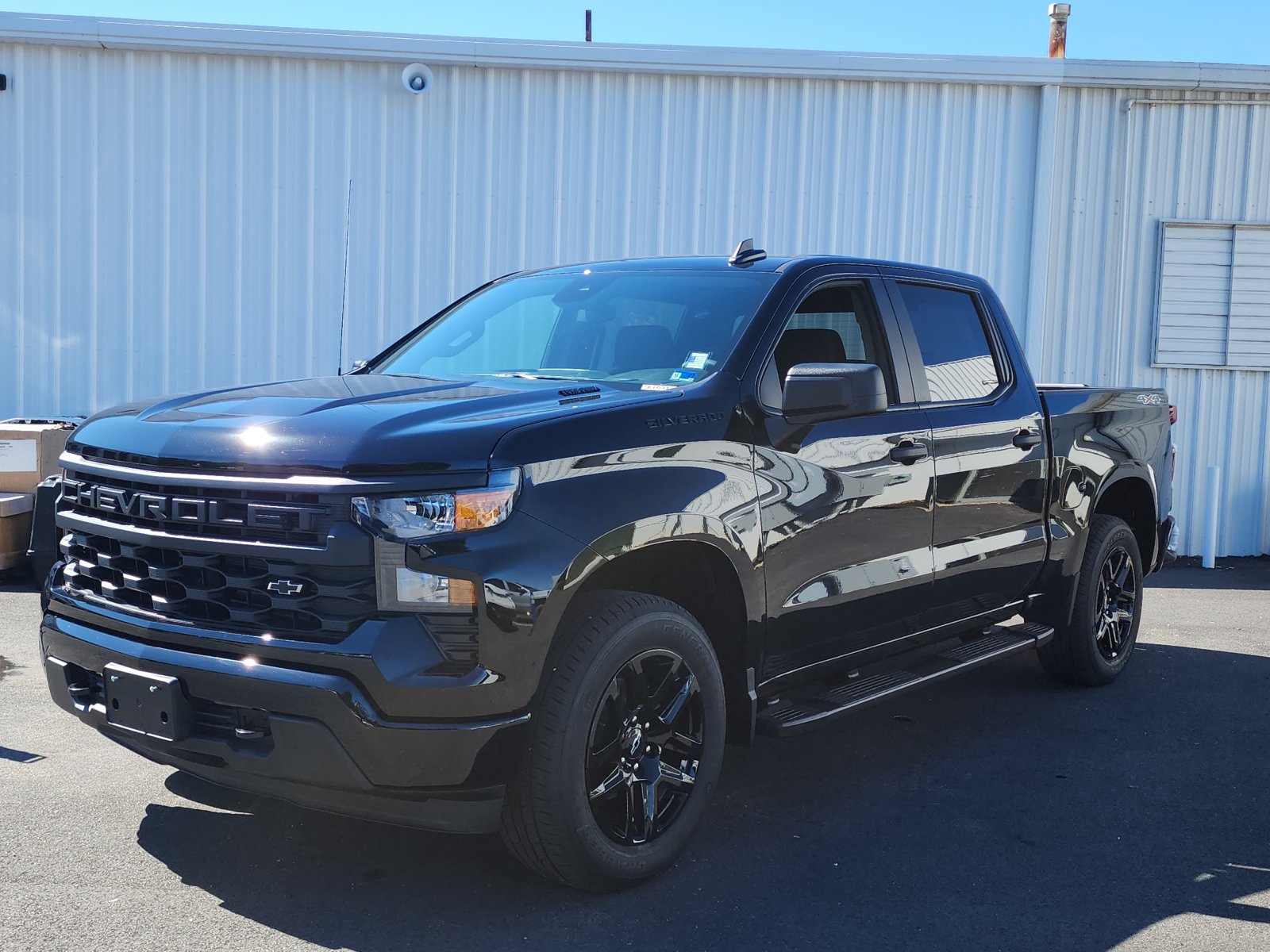 New 2026 Chevrolet Silverado 1500 Custom w/ LPO, Dark Essentials Package AWD/4WD image 1