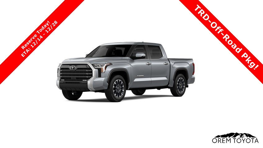 New 2026 Toyota Tundra Limited w/ TRD Off-Road Package