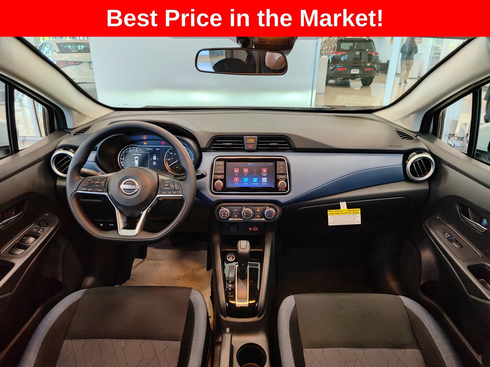 New 2025 Nissan Versa SV w/ Trunk Package FWD image 24
