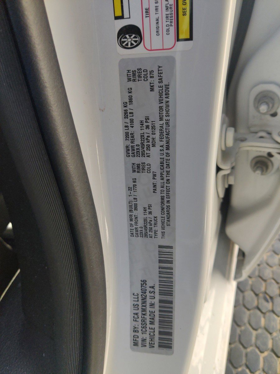 Used 2022 RAM 1500 Limited w/ Bed Utility Group image 25