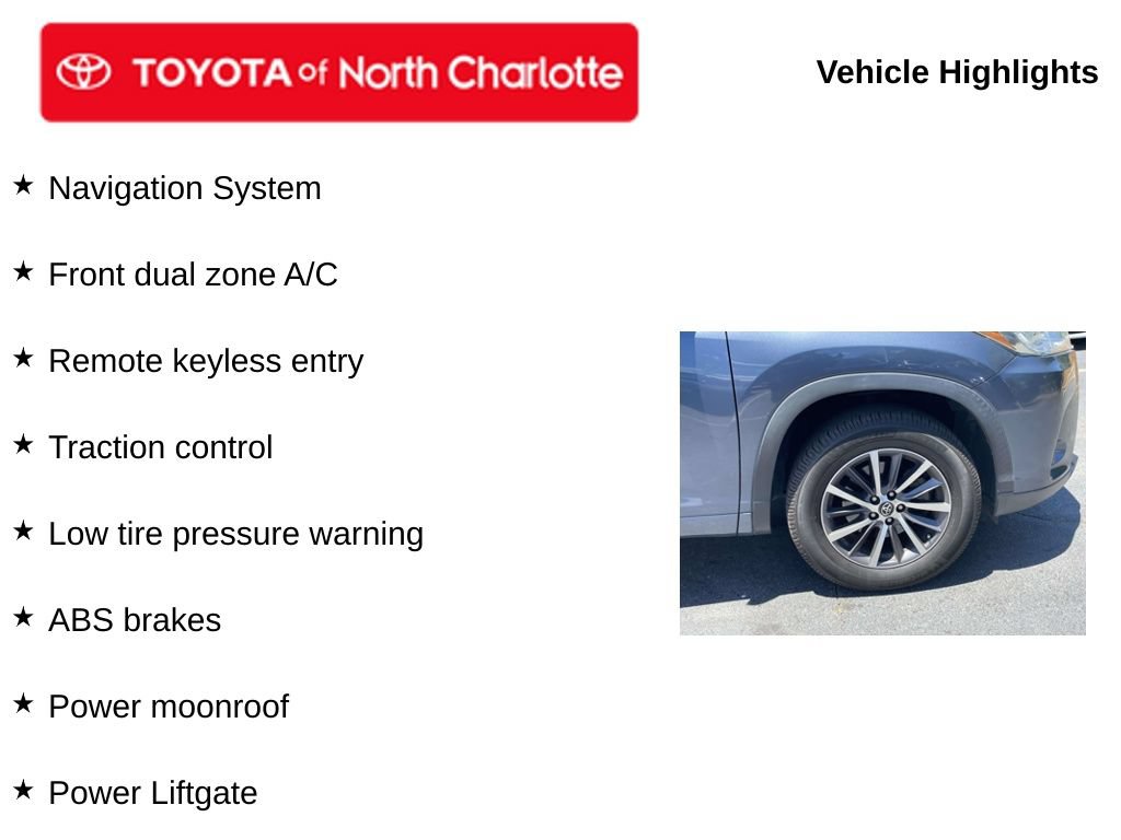 Used 2017 Toyota Highlander XLE FWD image 5