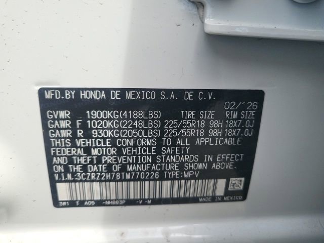 New 2026 Honda HR-V EX-L image 21