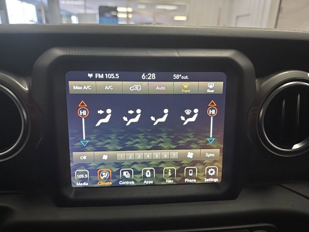 Used 2021 Jeep Wrangler Unlimited Sahara w/ Uconnect 4C Nav & Sound Group image 22