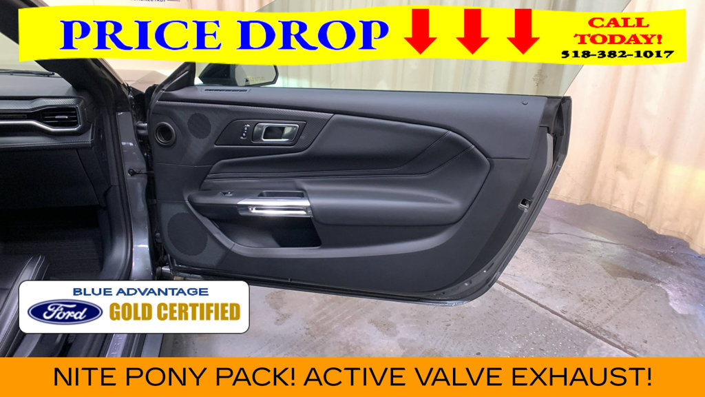 Certified 2025 Ford Mustang GT Premium w/ Mustang Nite Pony Package RWD image 11