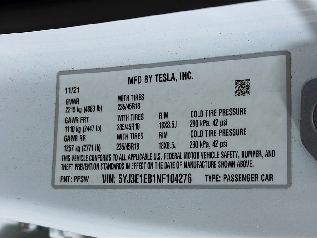 Used 2022 Tesla Model 3 Long Range image 37