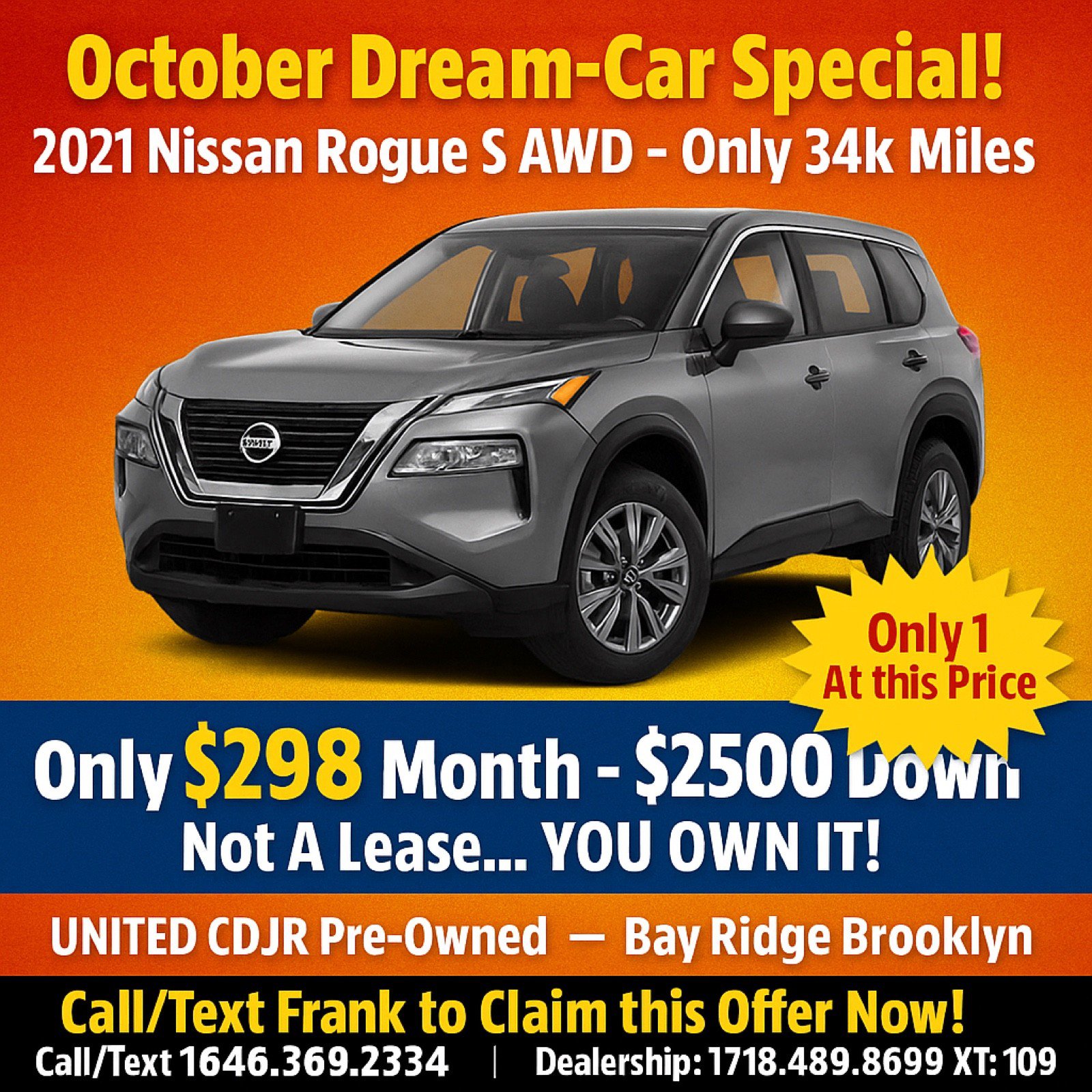 Used 2021 Nissan Rogue S