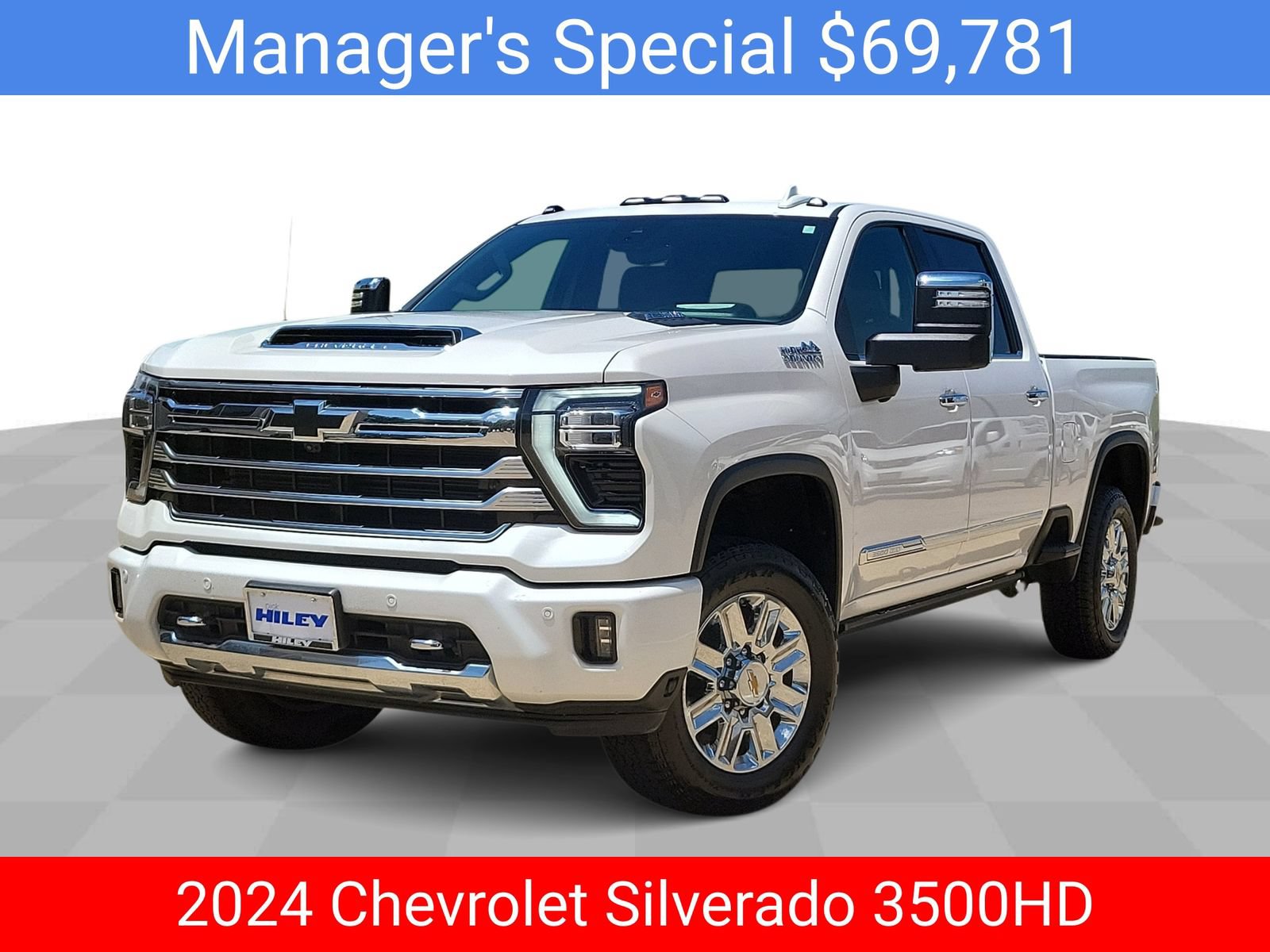 Certified 2024 Chevrolet Silverado 3500 High Country w/ High Country Premium Package AWD/4WD image 1