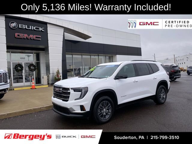 Certified 2025 GMC Acadia Elevation