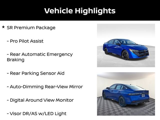 New 2026 Nissan Sentra SR w/ SR Premium Package FWD image 12