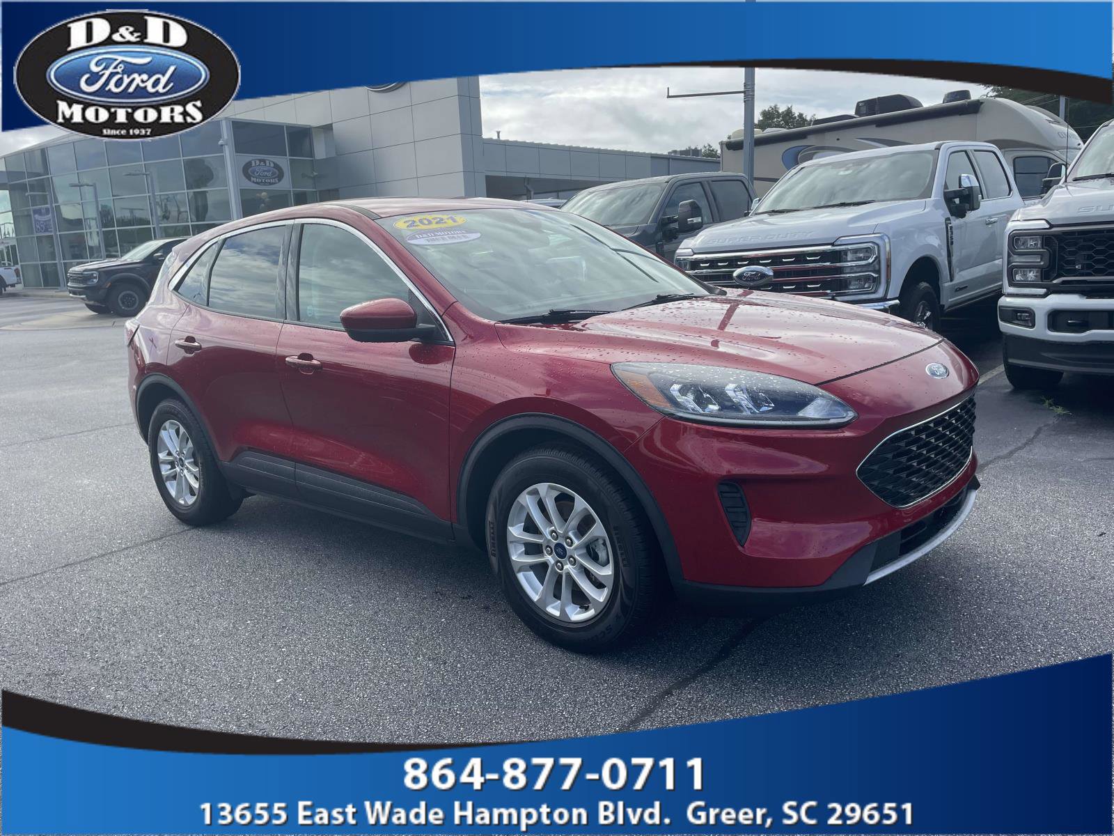 Used 2021 Ford Escape SE w/ Convenience Package