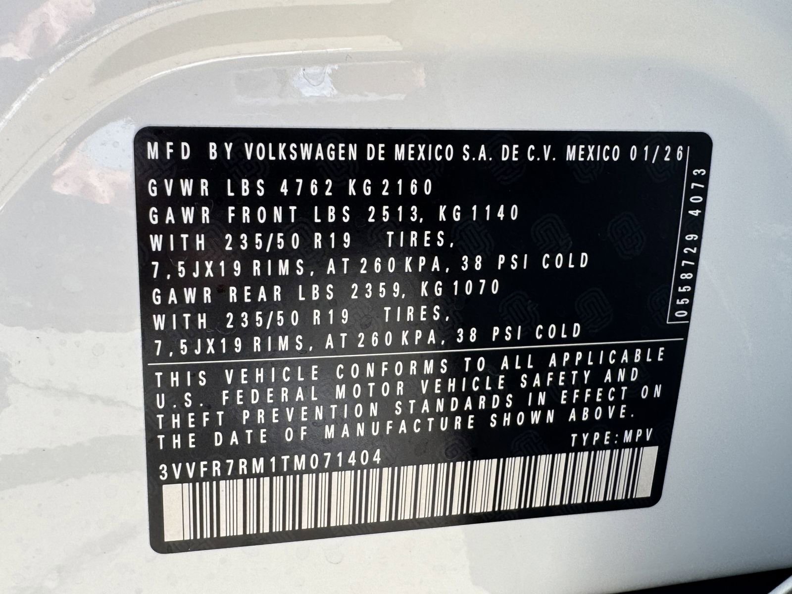 New 2026 Volkswagen Tiguan SE image 26