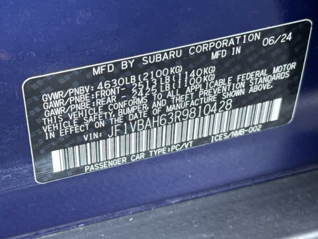 Used 2024 Subaru WRX Premium AWD/4WD image 31