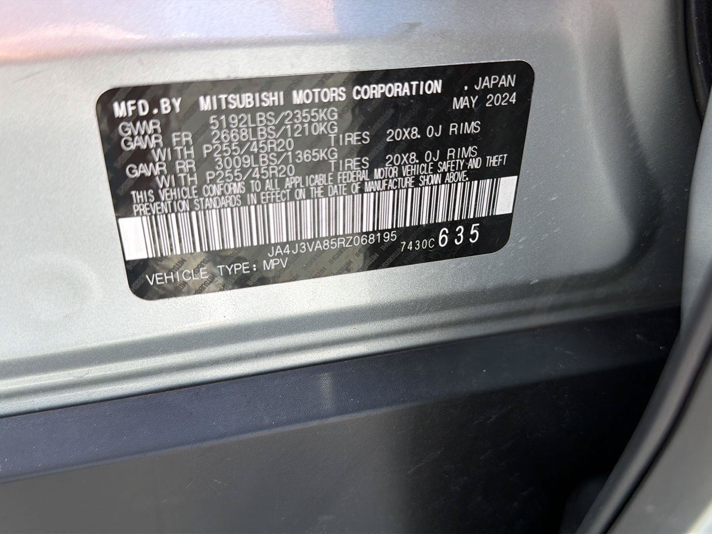 Used 2024 Mitsubishi Outlander SE FWD image 42