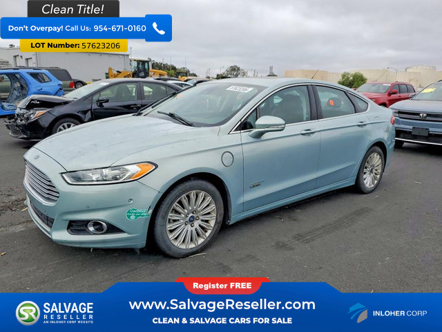 Used 2014 Ford Fusion Energi Titanium w/ Driver Assist Package FWD image 1