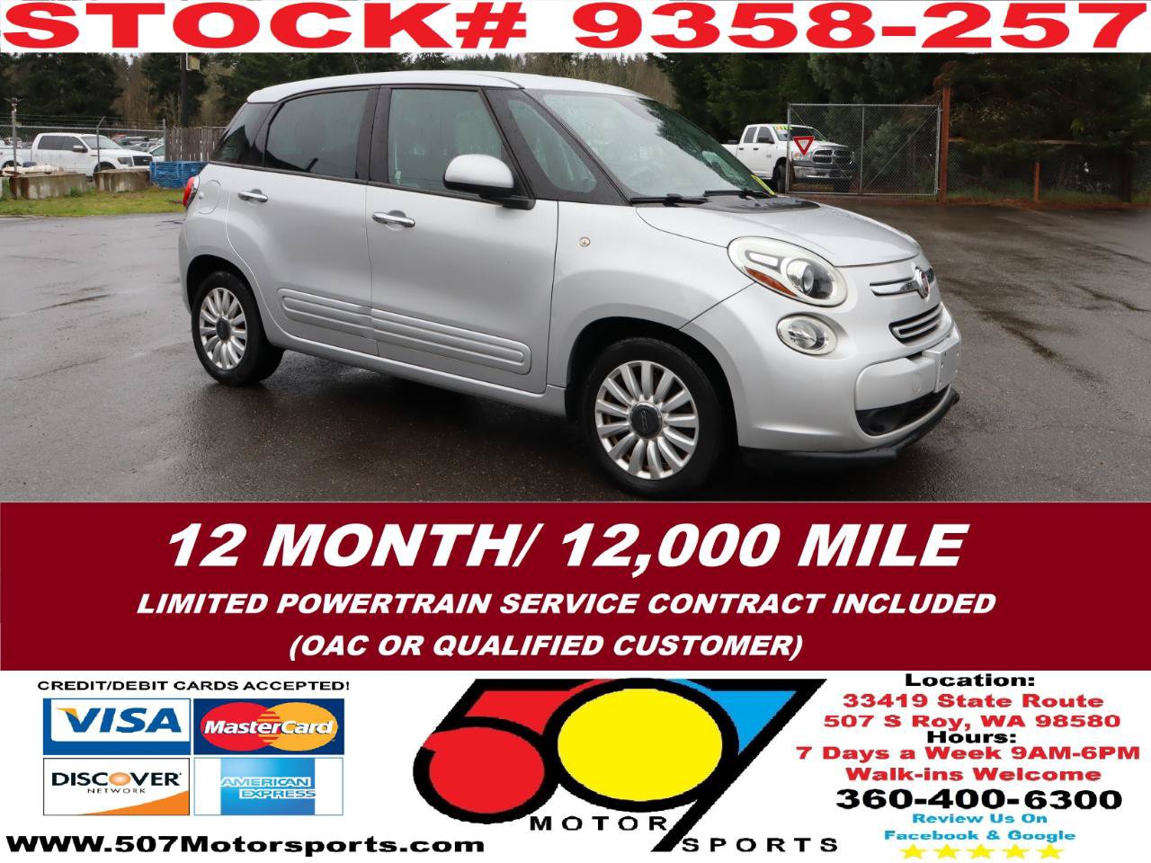 Used 2014 FIAT 500L Easy w/ Popular Equipment Group FWD image 3