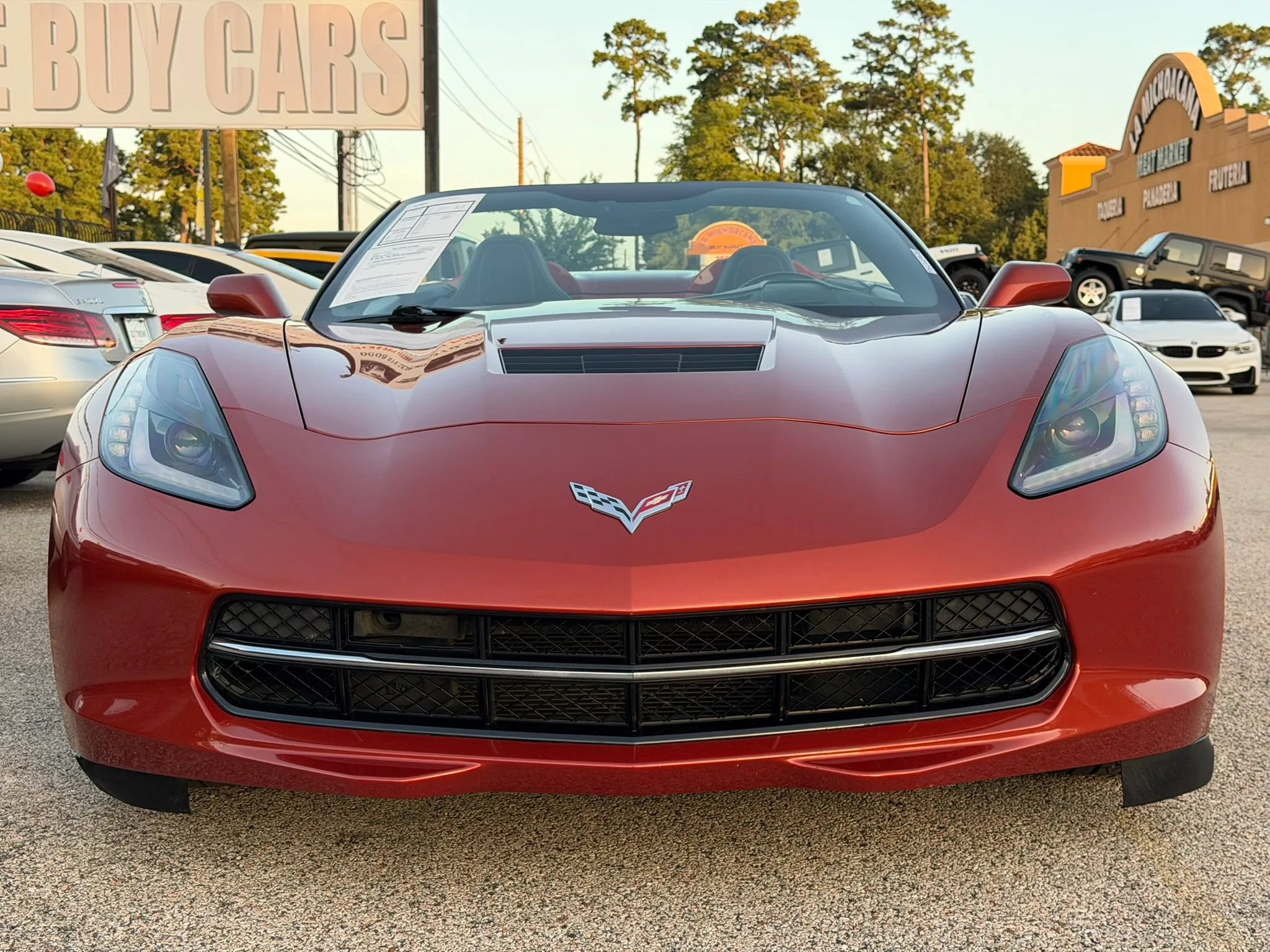 Used 2015 Chevrolet Corvette Stingray Convertible w/ 3LT Preferred Equipment Group RWD image 2