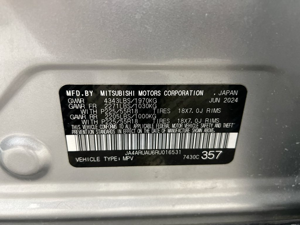 Used 2024 Mitsubishi Outlander Sport SE AWD/4WD image 27