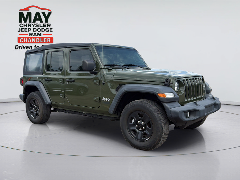 Certified 2021 Jeep Wrangler Unlimited Sport